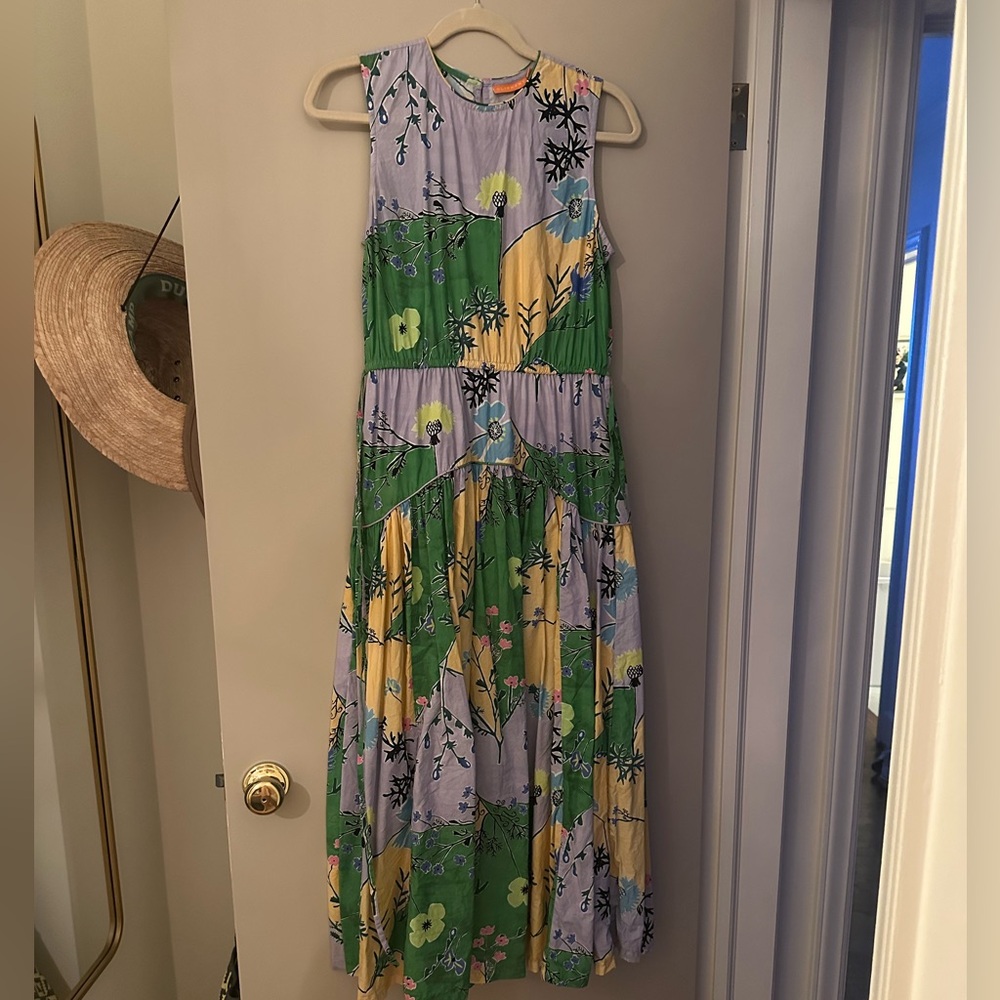 Oliphant Multicolor Floral Maxi Dress
